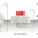 Here’s how the new MX Ultra Low Profile switches compared to Cherry’s previous components.